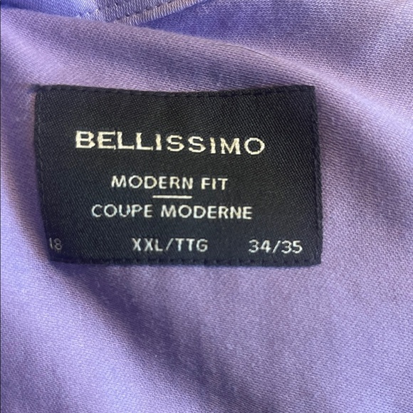 Elegant Lavender Dress Shirt for Men - Picture 2 of 2